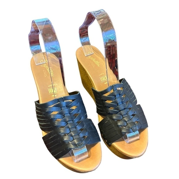 Seychelles Awe Slide Sandal Wedge Braided Platform Size 8 Bohemian Clog Y2K - Picture 2 of 10